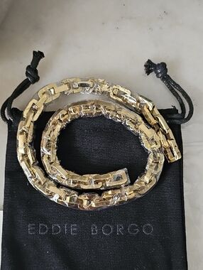 Eddie Borgo SUPRA Link Drop Necklace